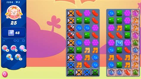 Smash Candy Crush Saga SUPER HARD Level 1554 .